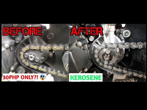 HOW TO CLEAN YOUR CHAIN MOTORCYCLE | DIY