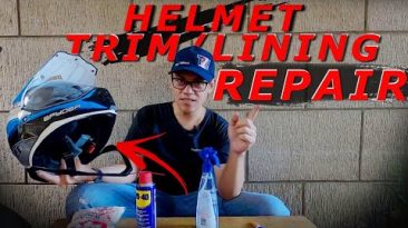 Motorcycle Helmet Repair | Helmet Lining | Helmet Trim