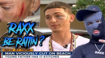 RAXX BUCK 50’D AT FLORIDA BEACH, SNITCHED ON THE NEWS