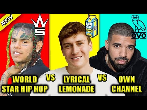 WORLDSTAR HIP HOP VS LYRICAL LEMONADE VS RAPPERS OWN CHANNEL