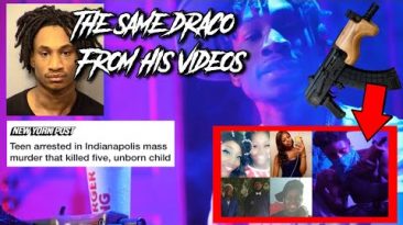 CRIP RAPPER KILLS HIS OWN FAMILY IN INDIANAPOLIS WITH A DRACO, INCLUDING PREGNANT TEEN