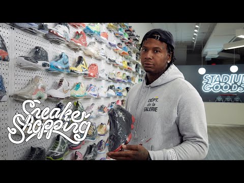 Moneybagg Yo Goes Sneaker Shopping With Complex