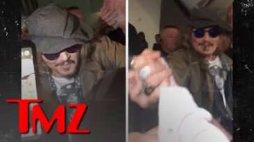 Johnny Depp Greets Fans, Signs Autographs In England | TMZ