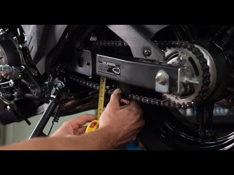 How To Check and Adjust Your Motorcycle Chain | MC Garage