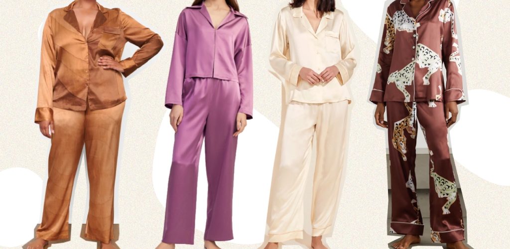 The Best Silk Pajamas For Lounging in Style at Home and Beyond