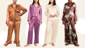 The Best Silk Pajamas For Lounging in Style at Home and Beyond