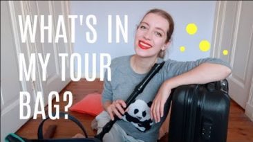 What I pack for concert tours! | Team Recorder