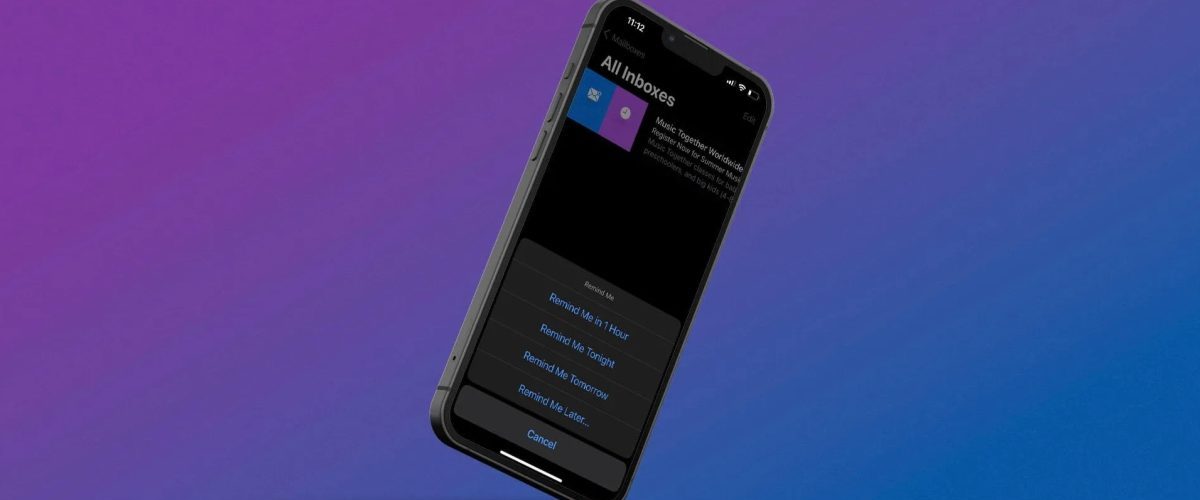 Remind Later with Mail: How to get more efficient with email in iOS 16