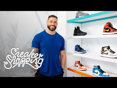 Roman Reigns Goes Sneaker Shopping With Complex