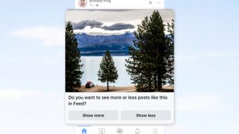 Facebook is making it easier for users to decide what content they want to see in their feed