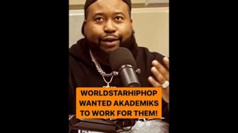 Q From WORLDSTAR Wanted Dj Akademiks To Work For Them!