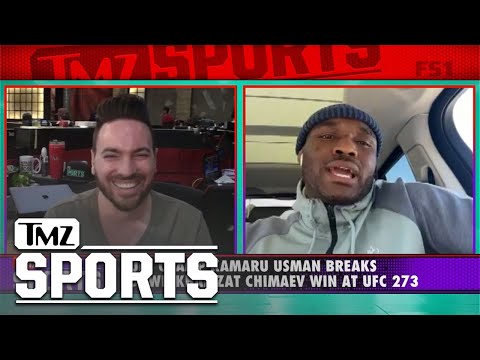 Kamaru Usman breaks silence on Khamzat Chimaev, Talks Future Fight | TMZ Sports