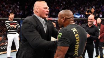 Daniel Cormier responds to possibility of wrestling Brock Lesnar in WWE: ‘It makes a lot of sense’