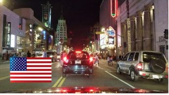 Dash Cam Tours🚘 – Los Angeles at Night. No music, no talking