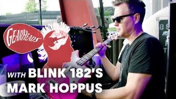 blink-182’s Mark Hoppus Shows off the Basses He Tours With | Gearheads