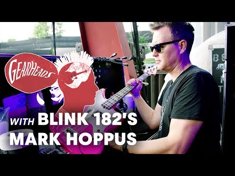 blink-182’s Mark Hoppus Shows off the Basses He Tours With | Gearheads