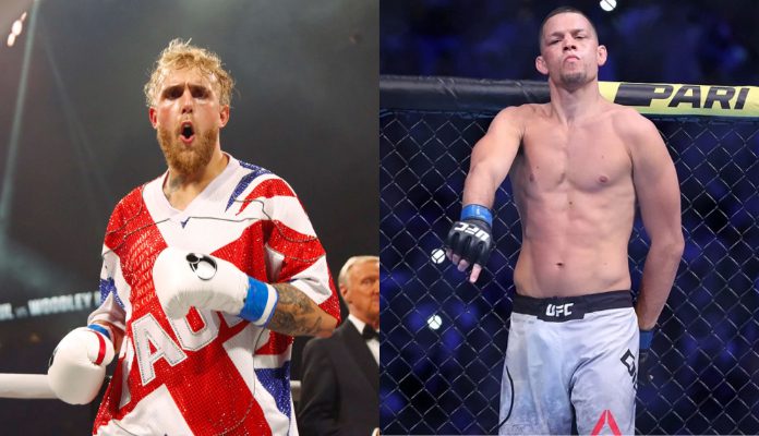 Jake Paul still interested in matchup with Nate Diaz after Anderson Silva fight: “There’s beef between Nate Diaz and I”