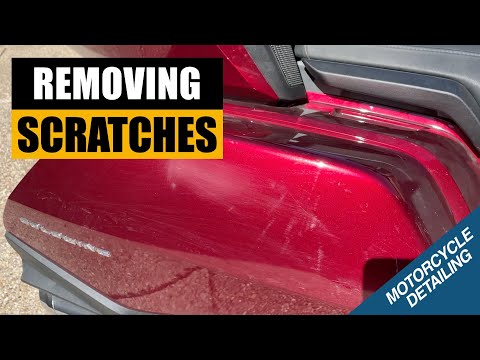 Removing Motorcycle Paint Scratches | Cruiseman’s Motorcycle Detailing Series