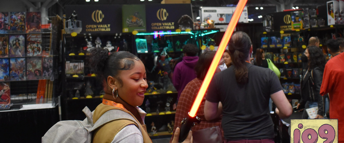 Swishable, Swackable Lightsabers Have Dominated NYCC’s Show Floor