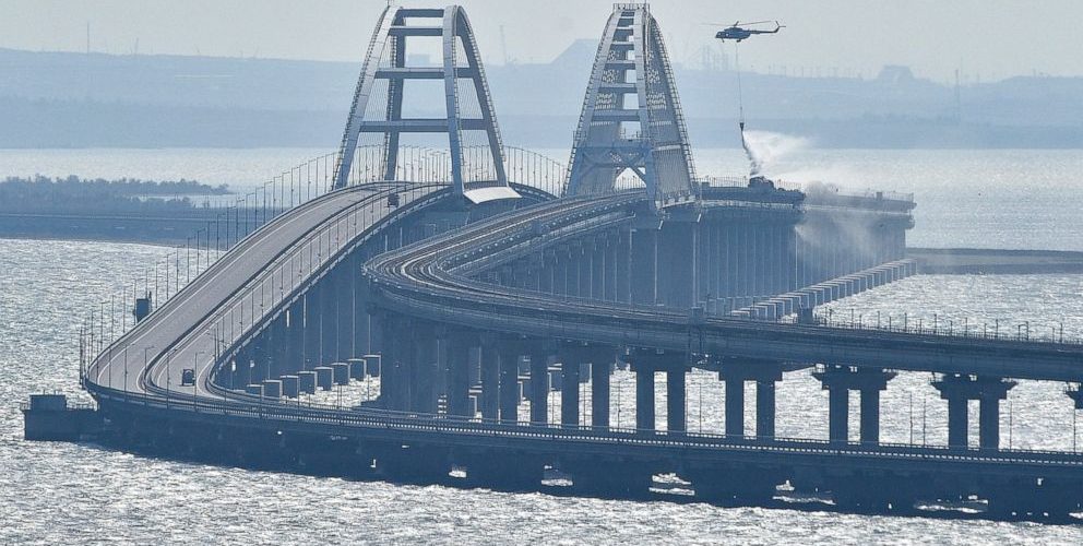 Blast on bridge to Crimea hurts Russian supply lines, pride