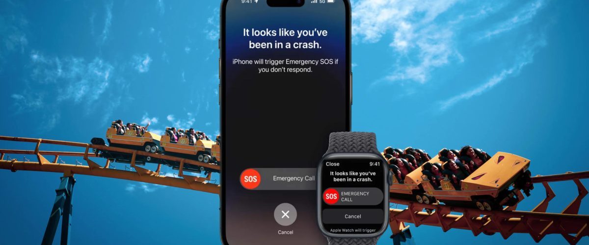 Roller coasters are triggering iPhone 14 and Apple Watch Crash Detection, here’s a workaround