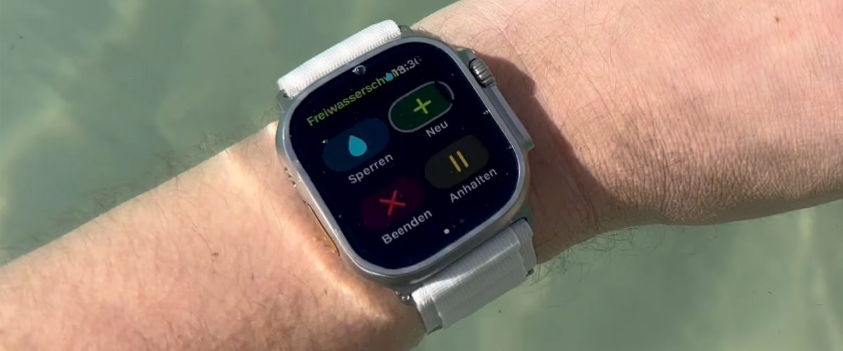 Apple Watch swimmer shares way to control watchOS while underwater