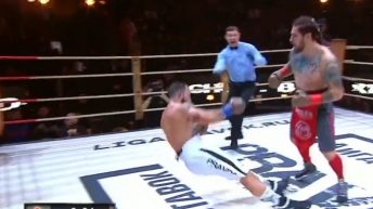 Julian Lane suffers brutal knockout loss at Pravda FC boxing event (Video)