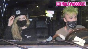 Avril Lavigne & Mod Sun Celebrate The Release Of ‘Flames’ From ‘Internet Killed The Rockstar’ At BOA