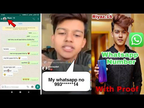 Riyaz ali WhatsApp Number | Riyaz Ali Real WhatsApp no | Riyaz Phone number |Riyaz.14 | Ring Light