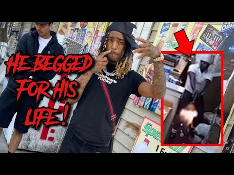 CHICAGO RAPPER SHOT ON CAMERA AFTER GETTING CHAIN SNATCHED IN THE BRONX