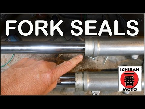 how to replace motorcycle fork seals and oil for easy suspension maintenance