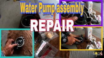 DIY WATER PUMP ASSEMBLY REPAIR FOR MOTORCYCLE  #sniper150 #motovlog