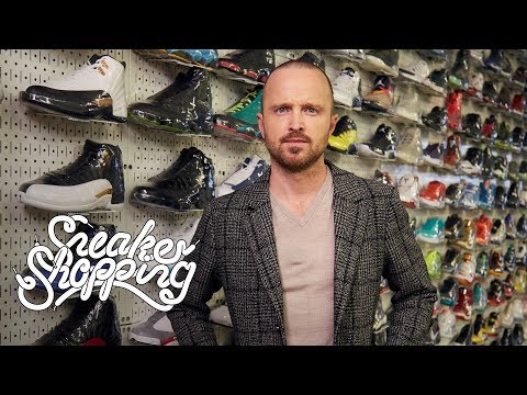 Aaron Paul Goes Sneaker Shopping With Complex