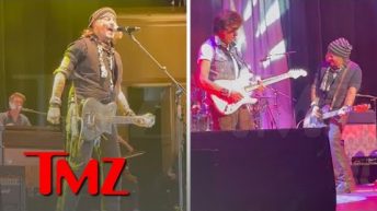 Johnny Depp Back in Concert As Crowd Screams, ‘Innocent!’ | TMZ