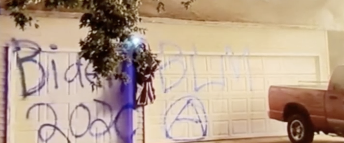 Trump Supporter Pleads Guilty to Vandalizing Own Garage With ‘Biden 2020’ for Profit