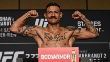 VIDEO | Cub Swanson doesn’t speak, has teammate answer questions for him at UFC Vegas 62 media day