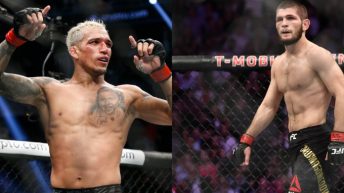 Charles Oliveira says he’s “always ready” to fight Khabib Nurmagomedov but doubts ‘The Eagle’ competes again: “He said he’s retired, he’s done”