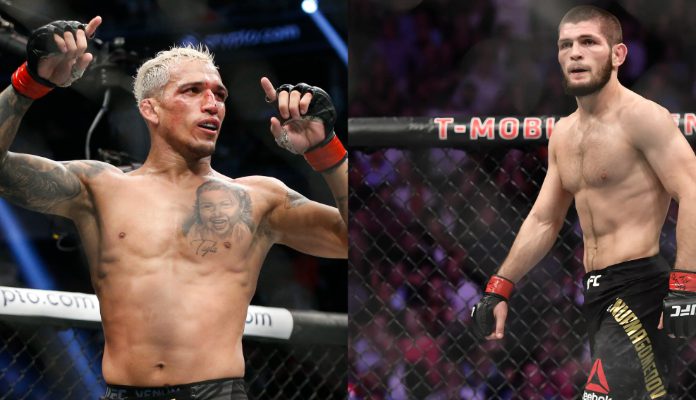 Charles Oliveira says he’s “always ready” to fight Khabib Nurmagomedov but doubts ‘The Eagle’ competes again: “He said he’s retired, he’s done”