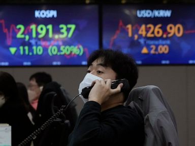 Asian stocks fall ahead of US inflation update