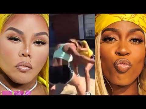 Lil Kim PUT HANDS on Kash Doll then GOT DROPPED! (LIVE FOOTAGE)