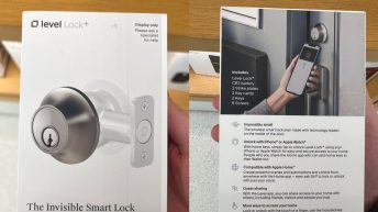 New ‘Level Lock+’ smart lock with Home Key support available for sale in Apple Retail Stores