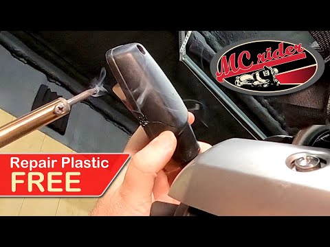 Plastic Repair Free & Easy: Fix broken plastic parts on your motorcycle!