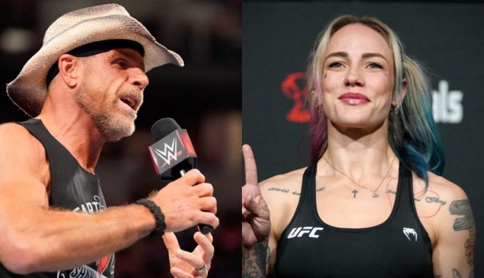 WWE legend Shawn Michaels responds to UFC fighter Jessica-Rose Clark using his entrance theme