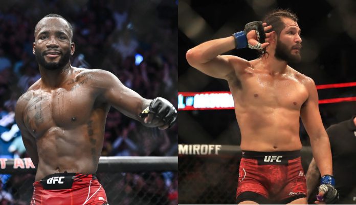 Jorge Masvidal responds after Leon Edwards tells him to get on his knees and beg for a title shot