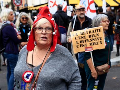 March against inflation turns up political heat in France