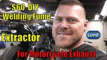 DIY Welding Fume Extractor for Motorcycle Exhaust Maintenance