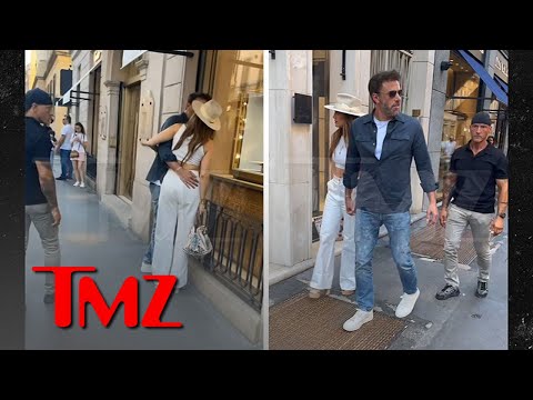 Jennifer Lopez & Ben Affleck Making Out in Milan But They’ve Got Company | TMZ