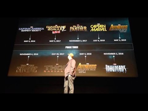 Marvel Studios Phase Three Announcement (2014)