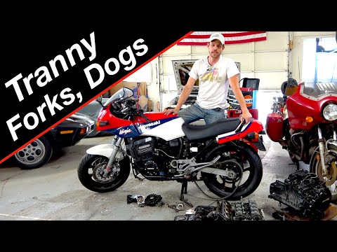 Motorcycle transmission trouble and repair | Kawasaki Ninja GPZ900