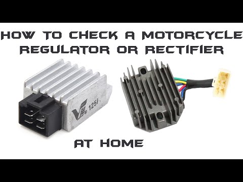 How To Check A Motorcycle Regulator/Rectifier | DIY Video |